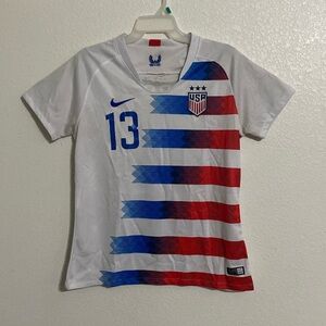 NIKE Authentic USA Alex Morgan 2018 Jersey Size XL